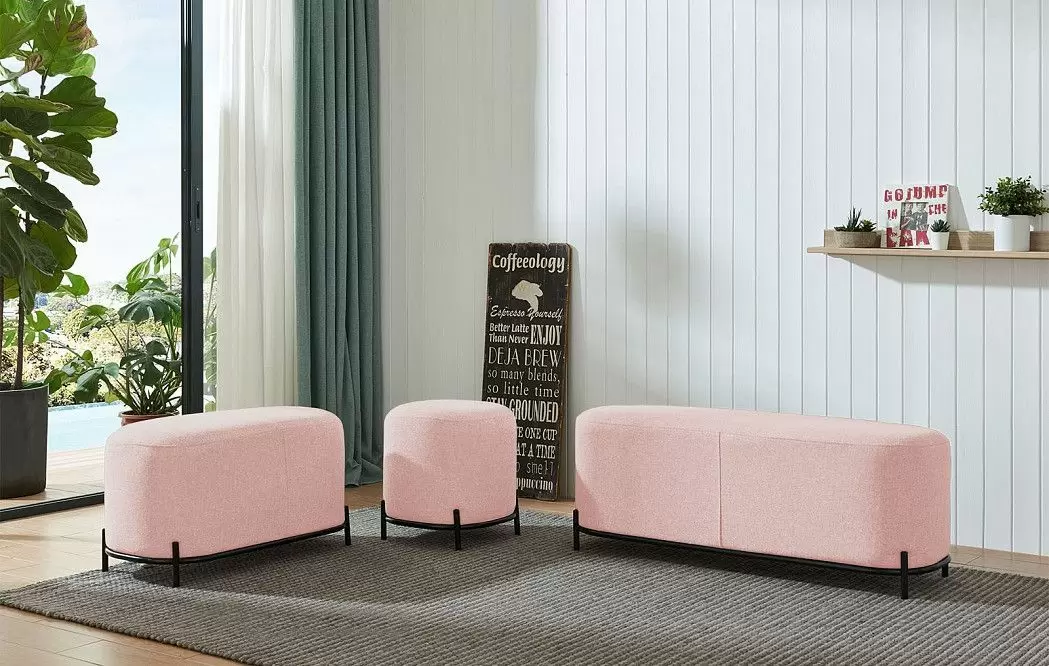 Банкетка Coco (80), розовый - фото 3