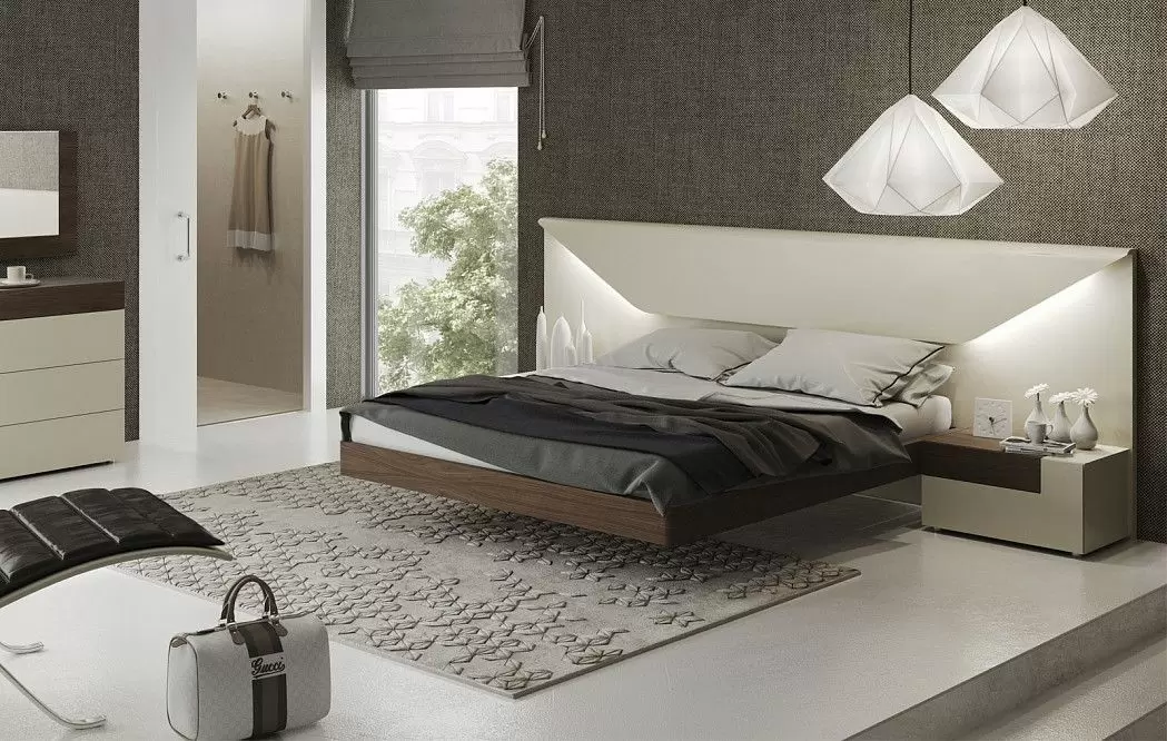 Комод Almeria (4 ящика), песочный/орех - фото 5