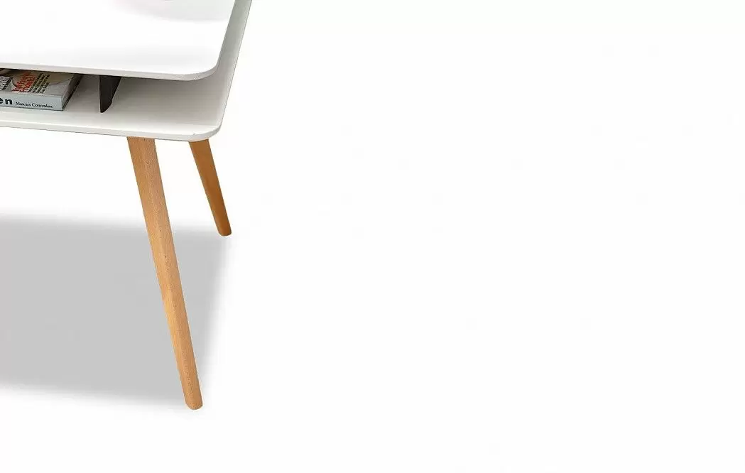 Стол письменный Nordic, белый - фото 11