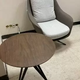 Кресло Form, серый/коричневый