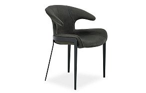 Стул Harold, графит/черный