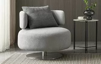 Кресло Sandra, серый/темно-серый