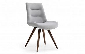 Стул Max, серо-бежевый/орех