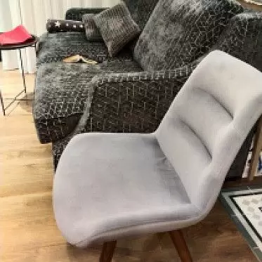 Стул Max, серо-бежевый/орех