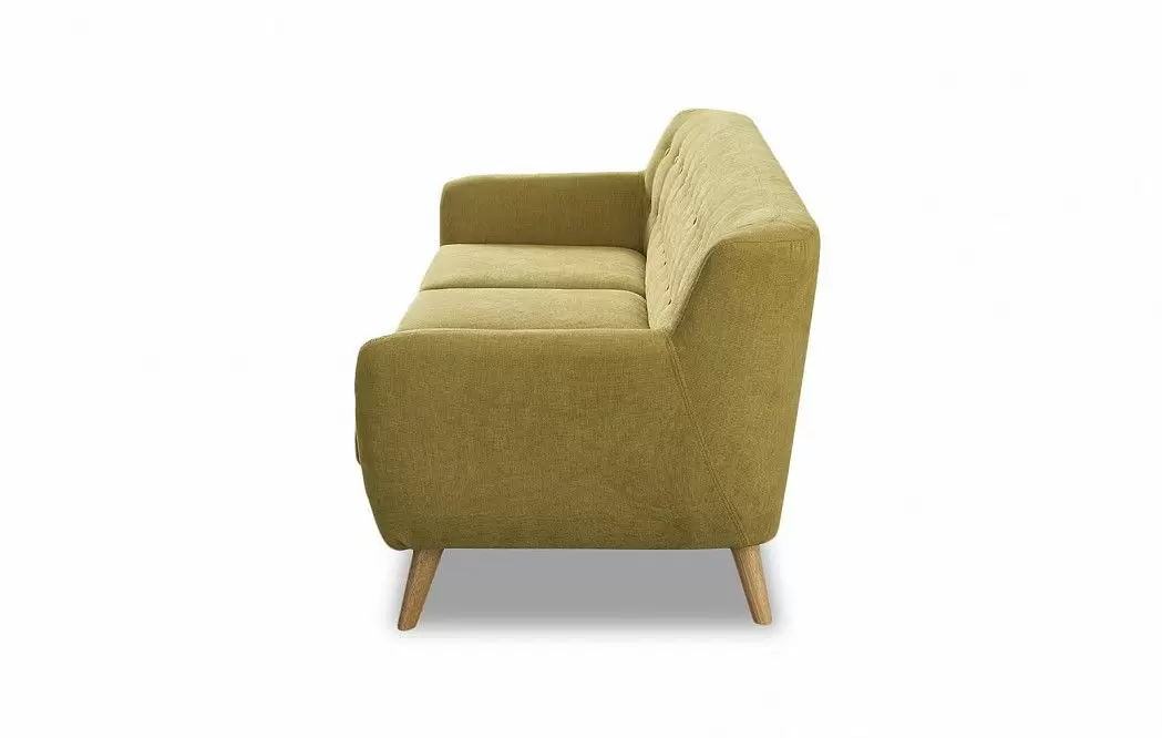 Диван Copenhagen 3-х местный, желто-зеленый лимонный (п04-20) - фото 6