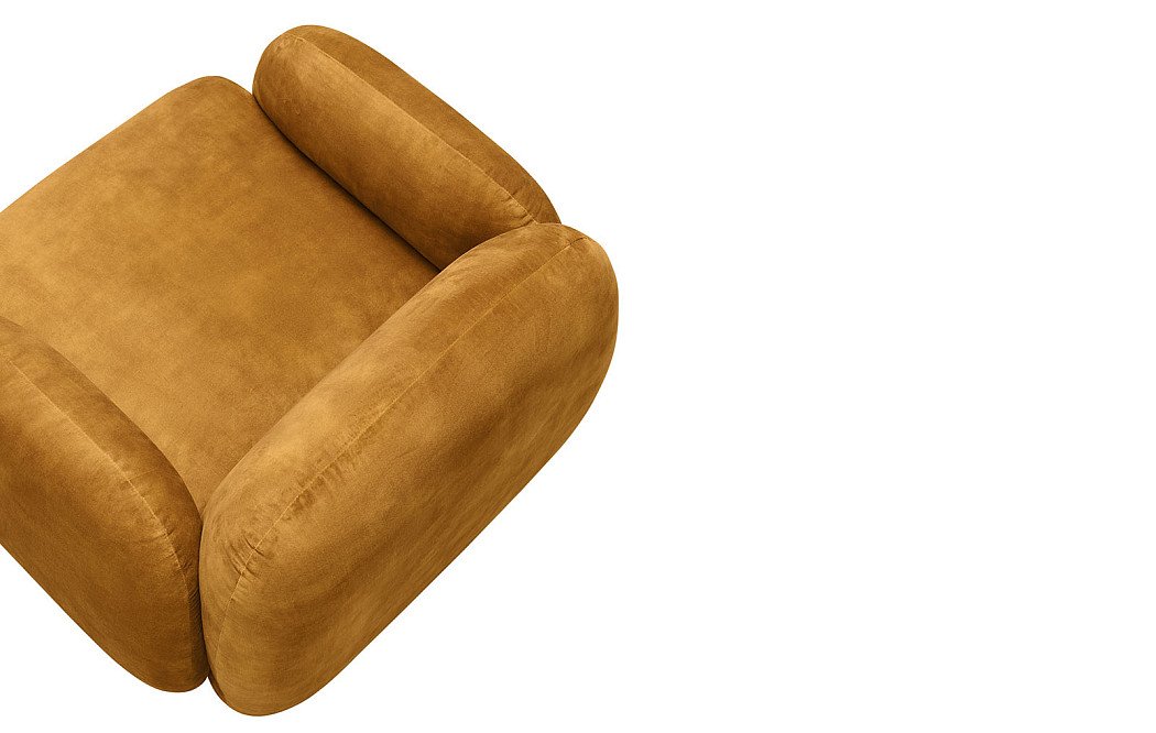 Кресло Chrissy, охра - фото 7