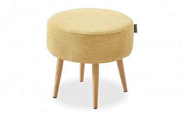 Пуф круглый Heidi, желтый