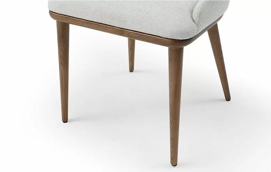 Стул Augusta, кремовый/орех - фото 10