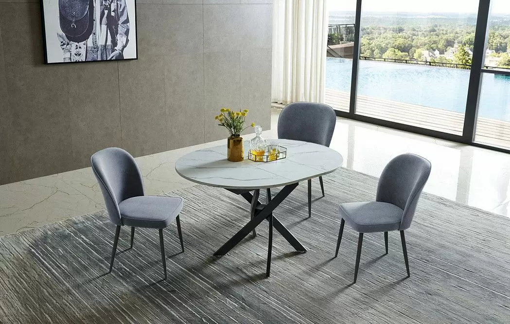 Стул Alexa, серый/черный - фото 5