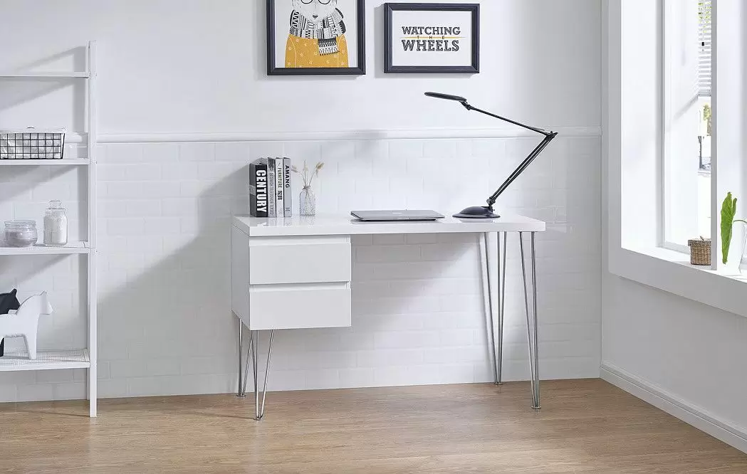 Стол письменный Novum, белый - фото 3