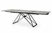 Стол раскладной Cross 180-260, светлая керамика