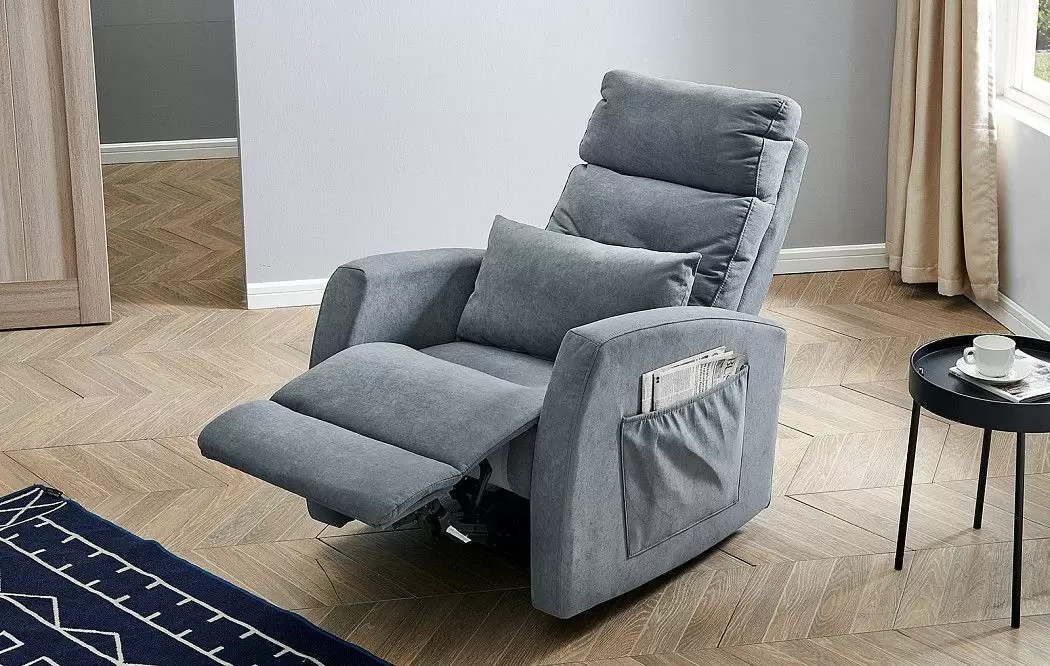 Кресло-реклайнер Vegas, темно-серый - фото 2