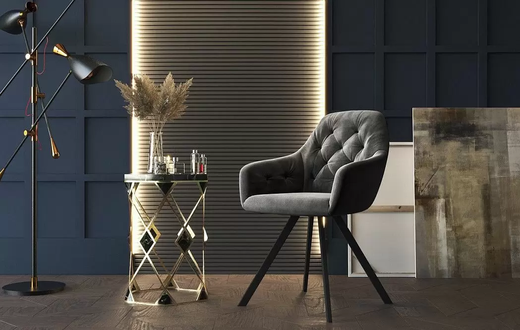 Стул Glenn, темно-серый - фото 5