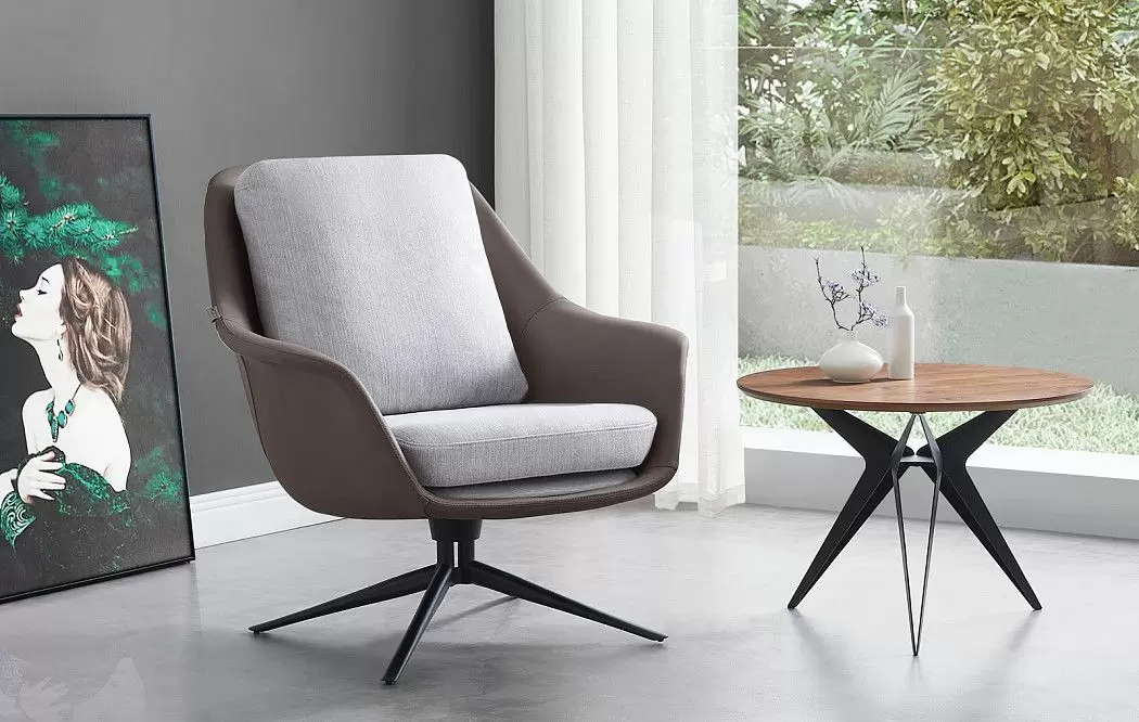 Кресло Form, серый/коричневый - фото 10