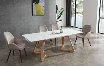 Стол Sorrento + 2 стула Berta + 2 стула Bern