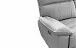 Диван-реклайнер Allison 3-х местный, светло-серый