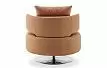 Кресло Sandra, карамель/мокко