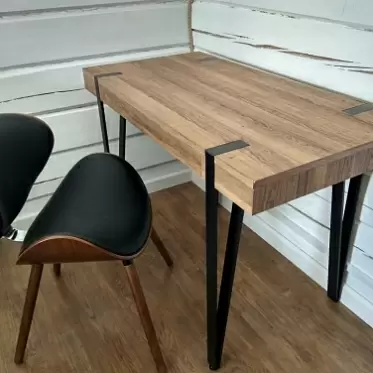 Стол письменный Project, орех/черный IMG-20190624-WA0008