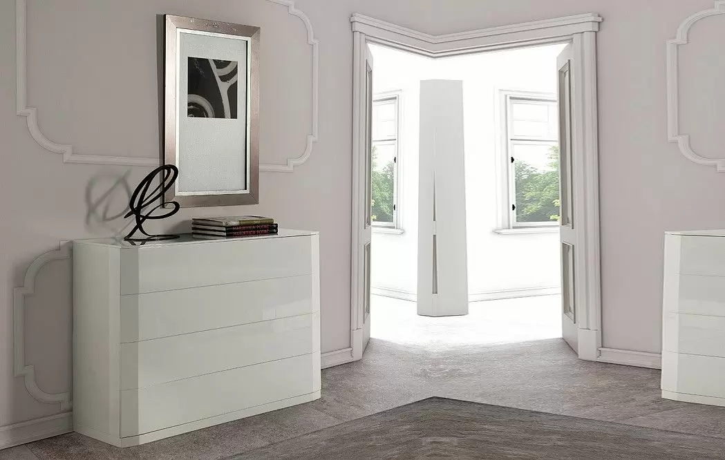 Комплект для спальни 650 VERONICA, светло-серый/бирюзовый - фото 11