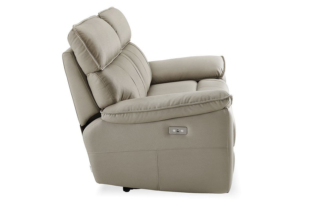 Диван-реклайнер Allison 2-х местный, песочный - фото 12