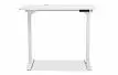 Стол New York (120) белый, регулируемая высота, электропривод