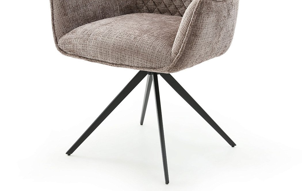 Стул Nelson, серо-коричневый - фото 3