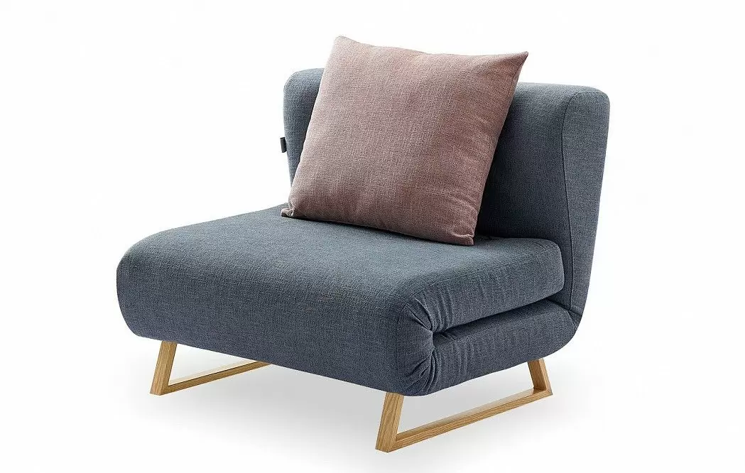 Кресло-кровать Rosy, синий/коралловый - фото 12