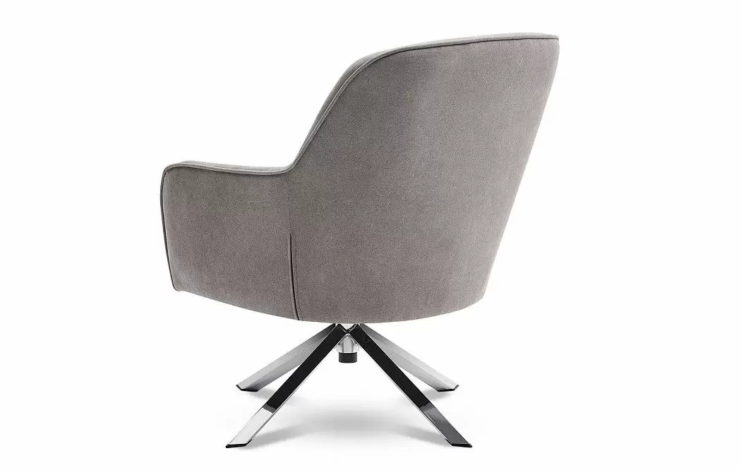 Кресло Molly, серо-бежевый/хром - фото 10