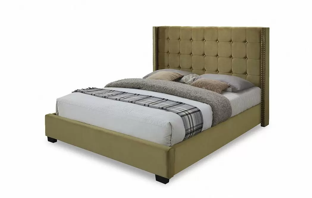 Кровать Olivia 160х200 (с подъемным механизмом), желтый - фото 6