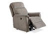 Кресло-реклайнер Stanley, серо-бежевый