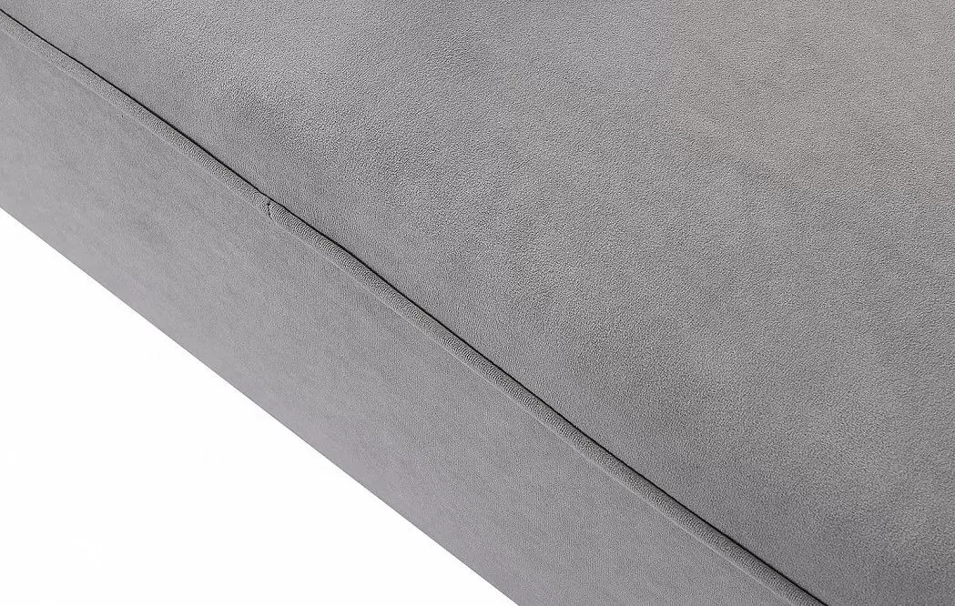 Диван-кровать Beatrix, серый велюр - фото 10