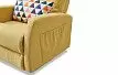 Кресло-реклайнер Vegas, желтый