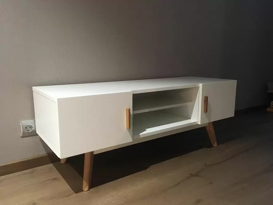 Тумба TV Tenerife, белый/дуб - фото 9