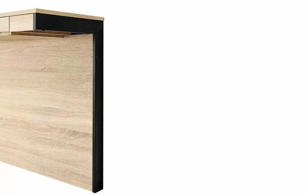 Стол письменный City, дуб/черный - фото 8