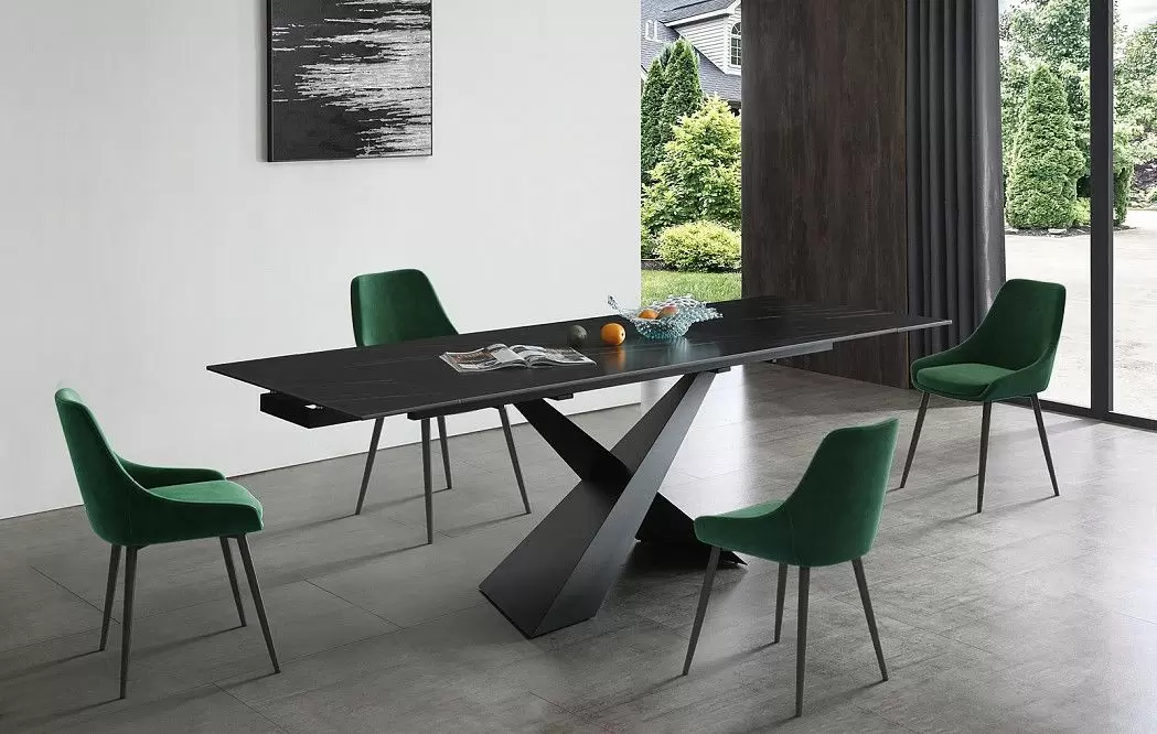 Стул Pepper, зеленый/черный - фото 3