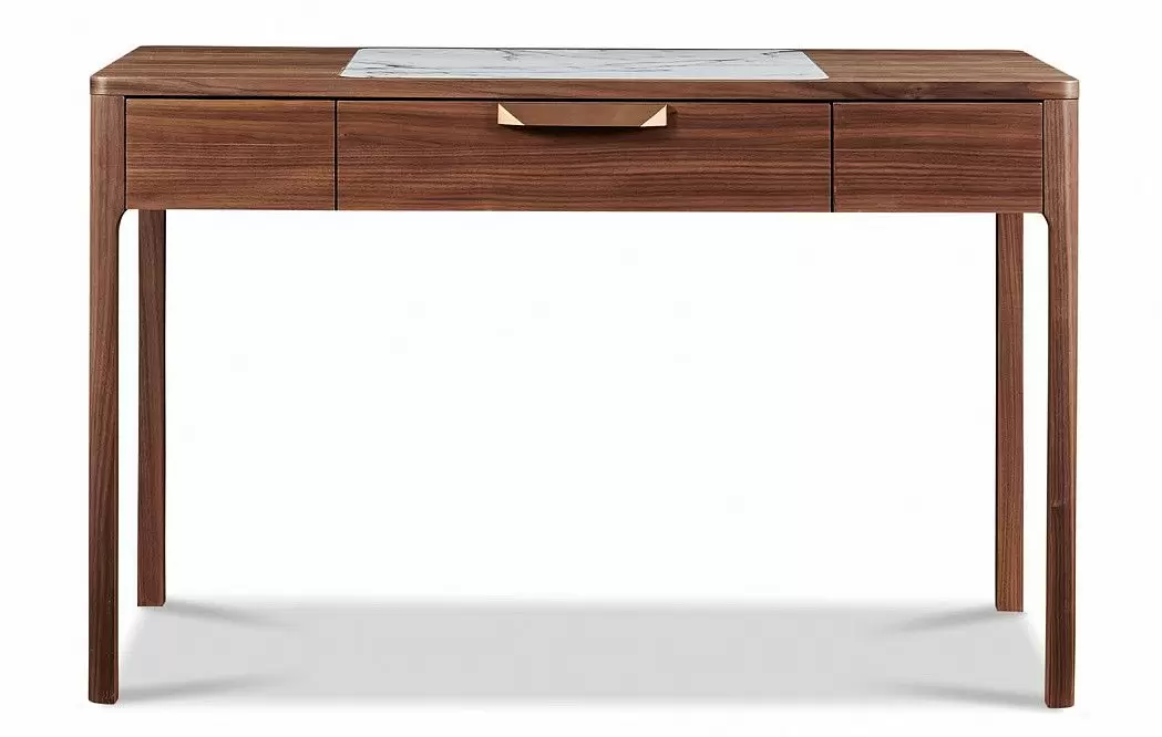 Стол письменный Stanford, орех/мрамор - фото 9