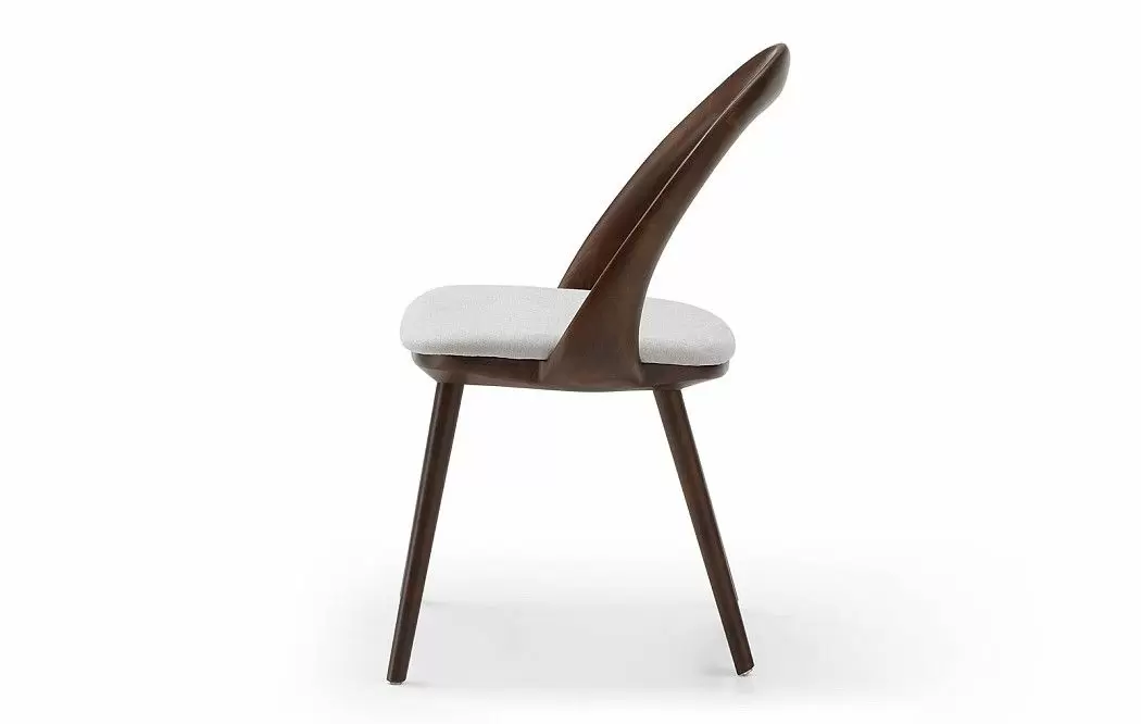 Стул April, серый/орех - фото 8