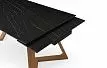 Стол раскладной Sorrento 160-220, черная керамика/ясень