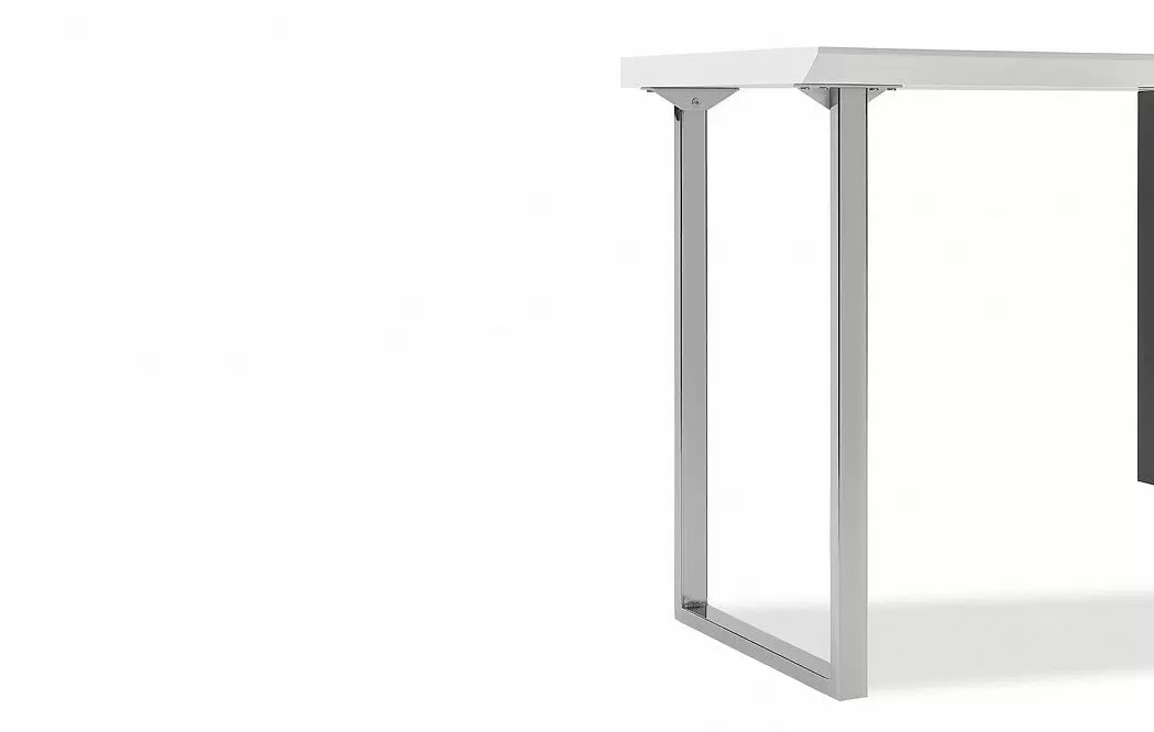 Стол письменный Kepler, белый/серый - фото 9