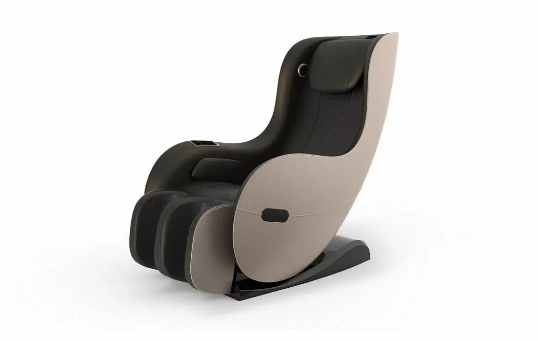 Массажное кресло Smart Relax Super-Slim, бежевый/коричневый