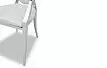 Стул с подлокотниками Lisa, белый