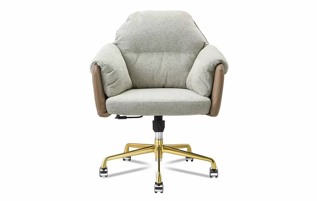 Кресло Joyce, бежевый/коричневый/золото - фото 8