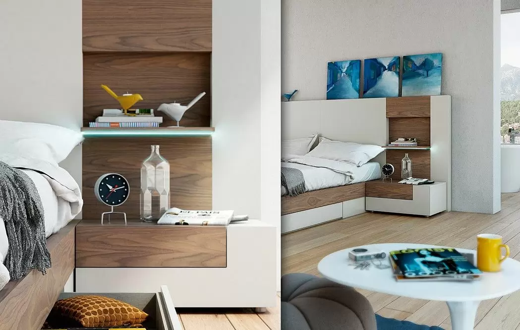 Композиция для спальни YM22 - фото 8