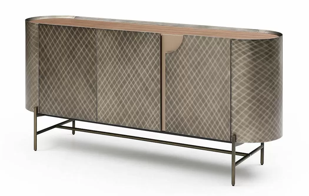 Буфет Emily, орех/бронза - фото 3