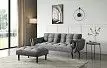 Комплект мягкой мебели Annabel, серый