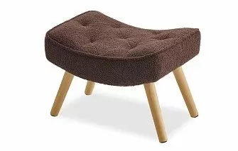 Оттоманка Hygge, коричневый/натуральный