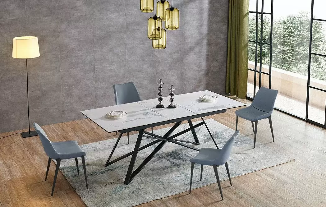 Стол раскладной Bristol (180), светлая керамика - фото 15