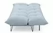 Диван-трансформер Savona раскладной угловой, голубой