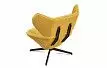 Кресло и оттоманка Boston, желтый