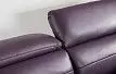Диван Denver угловой (правый), фиолетовый